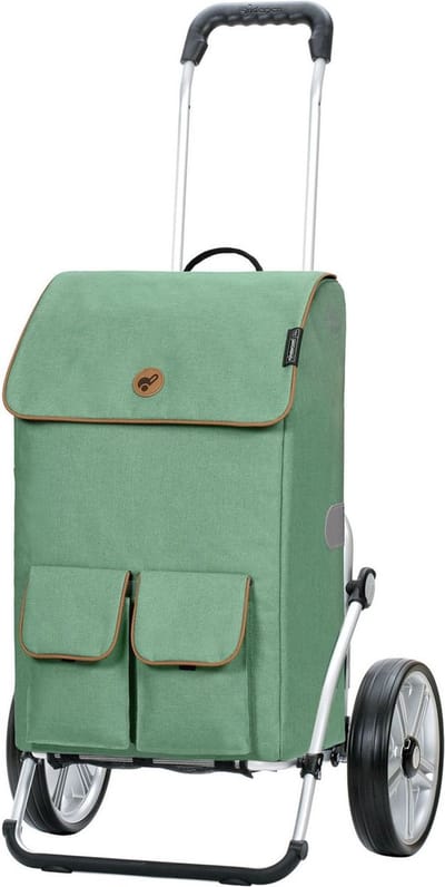 Andersen SHOPPER MANUFAKTUR Boodschappentrolley Royal Shopper Ipek M.a Salvia Mintgroen 107cm