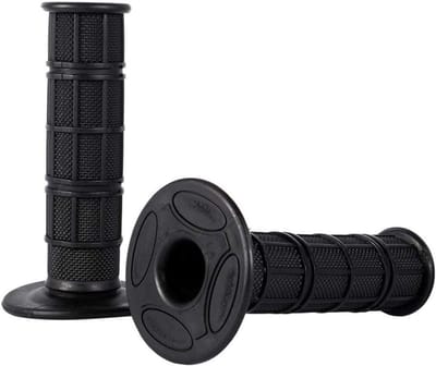 Zachte 7/8" Siliconen Motorhandgrepen voor Comfortabele Grip en Verbeterde Controle in het Zwart