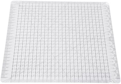 Dailygoods - Transparant Acryl Quilting Liniaal voor Precisie Snijden