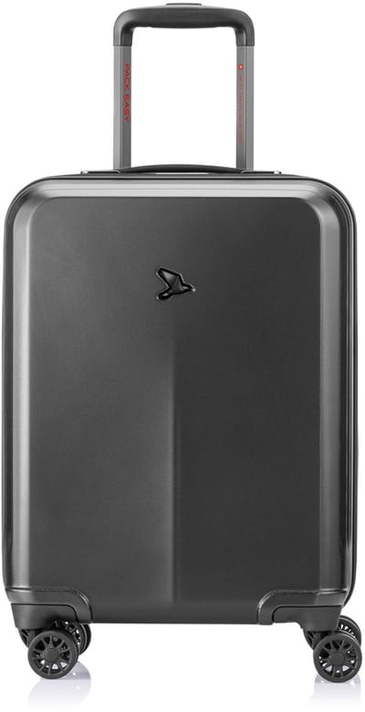 Pack Easy Genius 4 wielen Cabinewagen S 54 cm - Harde bagage - TSA slot - schwarz