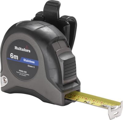 Hultafors Rolbandmaat PRSS 6 meter RVS - HU350503