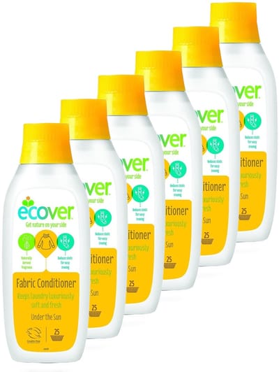 Ecover Under the Sun - Wasverzachter - Fabric Conditioner - 150 wasbeurten - 6 stuks