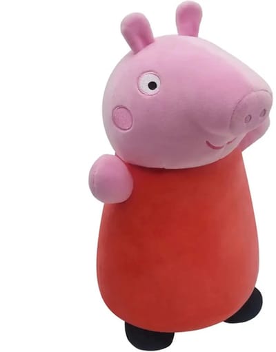 Squishmallows Peppa Pig knuffel 25 cm - Film - Zacht materiaal - Kinderen - Pluche
