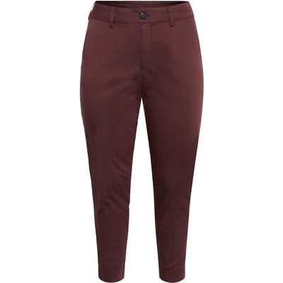 Damesbroek 7/8 chino KAFFE Curve KCLeana