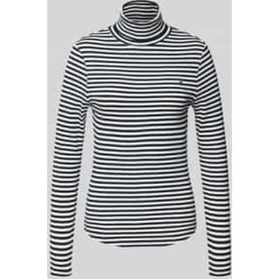 Slim fit shirt met lange mouwen van viscosemix