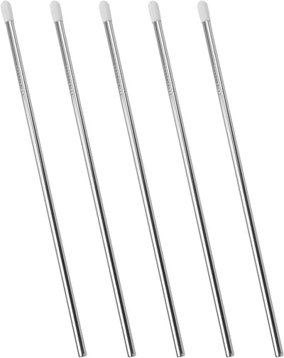 Flessenhouders Vaatwasser - Fles Stabilisator - Flessen Reinigen - Krasbestendige Doppen - 5 Stuks 267 cm - Zwart