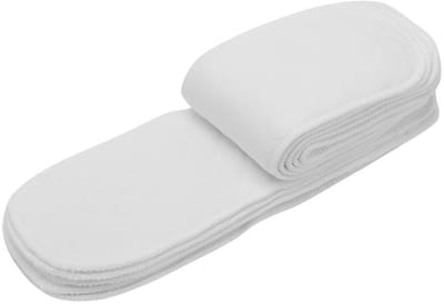 Dailygoods- Babyluiervoering 10 Stuks - Ademend Katoen - Waterabsorberend - Inlegkruisjes - Luiers - Zacht en Duurzaam