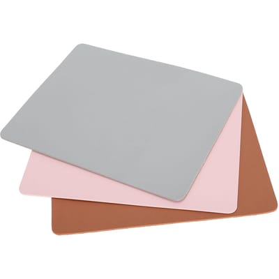 3 stuks Naaimachine Voetpedaal Mat Makkelijk Schoon te Maken Antislip Rubber Naaipedaal Pad voor Hout Tegel Tapijt gray