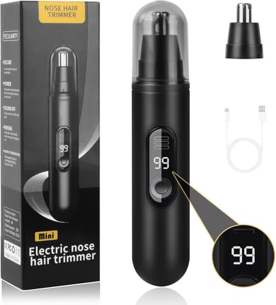 Neustrimmer - Oortrimmer - Neushaar trimmer - Neus tondeuse - Gezichtsverzorging - Mannen - Dames - Elektrisch - Grooming