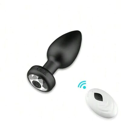 Oneay Vibrerende Anale Plug met Afstandsbediening – Prostaat Massager voor Mannen & Vrouwen – 10 Vibratiestanden – Draadloos Seksspeeltje – Kleine Buttplug voor Beginners – Stil & Waterbestendig – Zwart