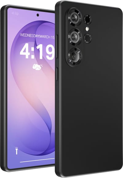 Hoesje Geschikt voor Samsung S26 Ultra Hoesje Siliconen Case - Hoes Geschikt voor Samsung Galaxy S26 Ultra Hoes Siliconen - Zwart