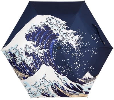 Paraplu - Kunst - automatisch - opvouwbaar - Great Wave Off Kanagawa - UPF 50+ zonbescherming