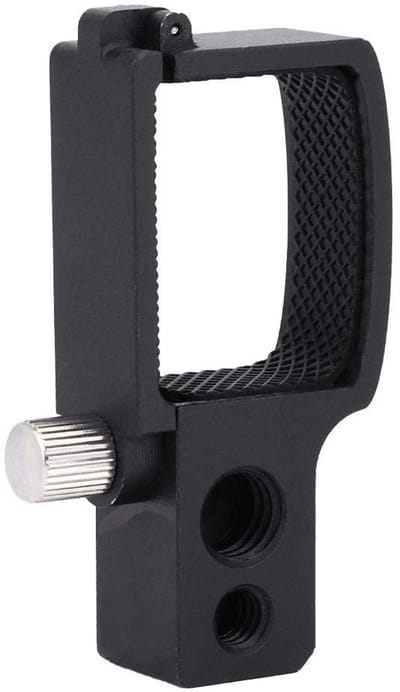 Dailygoods - Camera Uitbreiding Adapter - Draagbare Aluminium Module - Lichtgewicht en Compact - Zwart - Geschikt voor Head Camera's - 1/4 inch en 3/8...