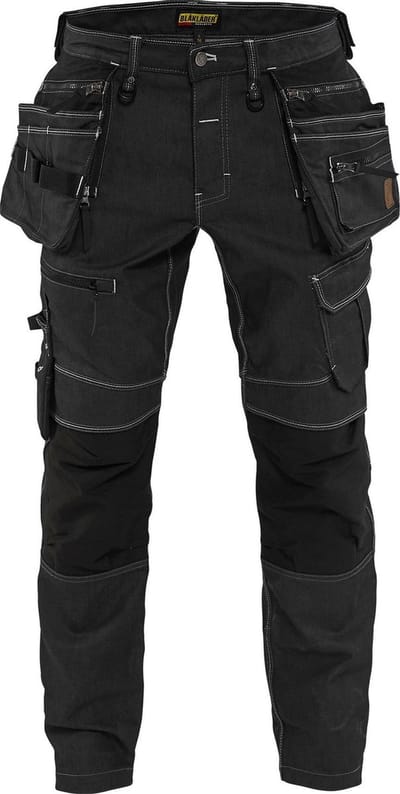 Blaklader Werkbroek denim stretch X1900 1990-1141 - Zwart - C146