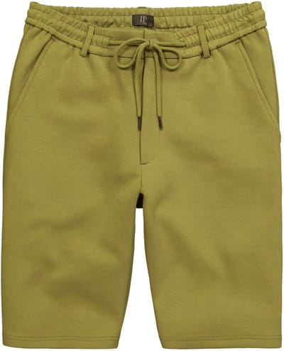 JP 1880 - Heren - Jersey bermuda chino FLEXNAMIC® business mix & match NEW YORK - Groen - Maat 3XL