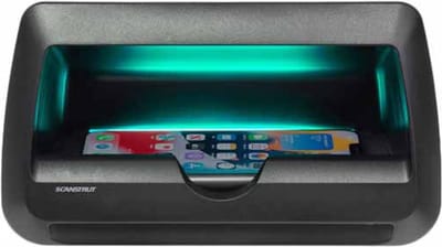 Scanstrut Rokk Wireless Cove Led-standaard Voor Draadloos Opladen Van Mobiele Telefoons Transparant