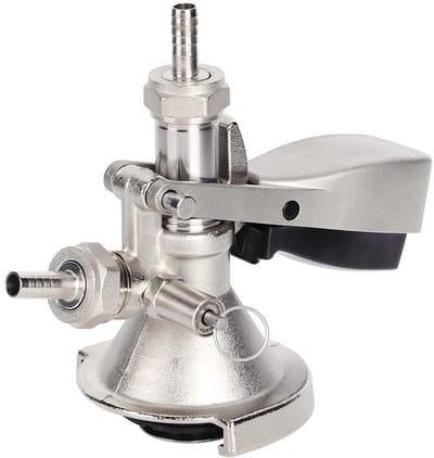 Dailygoods- Keg-Koppeling Roestvrij staal - Biervat Dispenser - A-Type Koppeling - Tapsysteem Accessoire - Stevig en Duurzaam - Eenvoudig in Gebruik - Biervatkoppeling