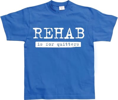 Hybris Rehab Is For Quitters Blue