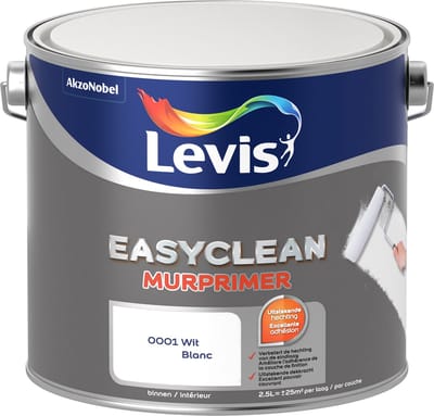 Levis - Easyclean Murprimer - Wit - 2,5 L