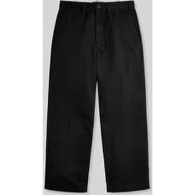 Regular fit wijdte broek van puur katoen