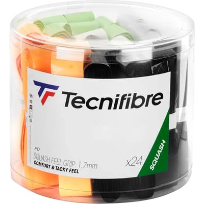 Tecnifibre Feel Pvc Of 24 Squashgreep 24 Eenheden Veelkleurig