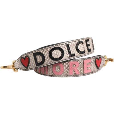 Multicolor DG AMORE Patch Tas Accessoire Schouderband