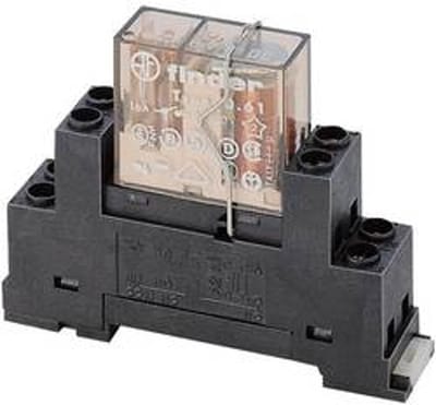 Finder 95.65.M Relaissocket Met houderbeugel (l x b x h) 15.6 x 63.1 x 33.3 mm 1 stuk(s)