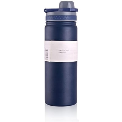 530/750ML Roestvrijstalen Isolatie Thermosbeker Dubbellaags Vacuüm Thermos Waterflessen Grote Capaciteit Buitensportbekers 530ML gray