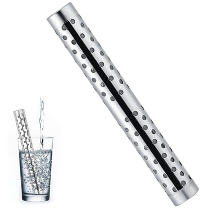 Alkaline Water Stick voor Gezond Water, RVS Waterfilter, Ionizer en Nano Energie Stick 15.3 inch voor Optimaal Hydratatie