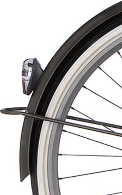 Cortina Spatbord achter 28 U4 black graphite matt