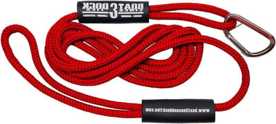 Boot Touw - Meertouw - Veilig Aanleggen - Dubbel Gevlochten Nylon - 3 Meter - Rood