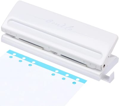 Mini Perforator Met Verstelbare Afstanden Voor Diverse Papierformaten