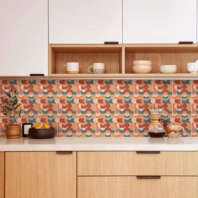 Dailygoody - Alwayspon Waterdichte Vinyl Tegel Stickers - Peel en