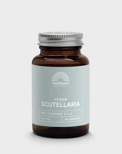 Mattisson - Scutellaria Extract 2500mg - Glidkruid - Met Vitamine B, C & Curcumine - 60 Capsules