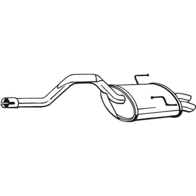 Geluiddemper achter BOSAL 200-803