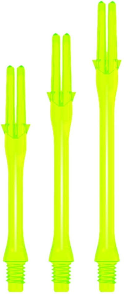 L-Style L-Shaft Locked Slim Neon Yellow - Dart Shafts