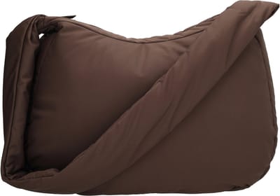 Beagles Calvia Schoudertas - Crossbody - Puffy - Lichtgewicht - Donkerbruin