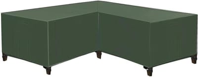Bankhoes Buiten - Meubelhoes Tuin - Meubels Beschermen - Waterdicht Oxford Doek - 270x270x90 cm - Groen