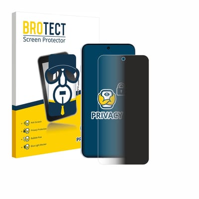 BROTECT - privacy screenprotector voor Oppo Find X8s 4G - Folie Beschermfolie Blauwlichtfilter