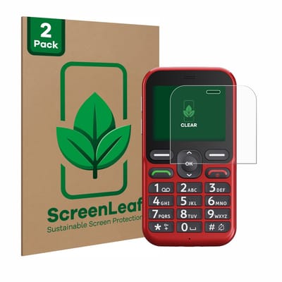 2 Stuks Screenprotector voor Doro Leva L10 - Hoogwaardige Beschermfolie transparant