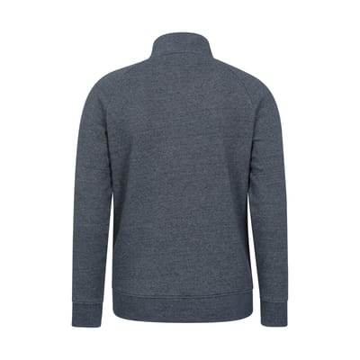 Mountain Warehouse Heren Bamburgh Trui met halve rits (Marine)
