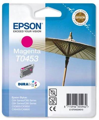 Epson Parasol inktpatroon Magenta T0453 DURABrite Ink
