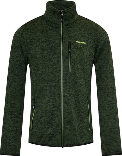 Nordberg Jan Fleece Vest - Heren - Groen Melange - Maat M