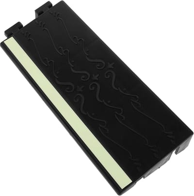 Drempelhulp Rubber - Rolstoel Oprit - Robotstofzuiger Hulp - Antislip Oppervlak - 26x10x3 cm - Zwart