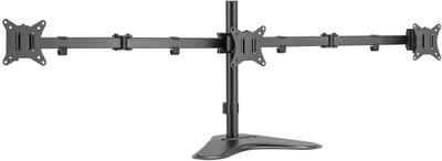 LogiLink drievoudige monitorarm met voet, armlengte 658mm
