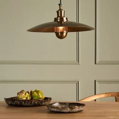 KS Verlichting Hanglamp Portland Antiek Messing