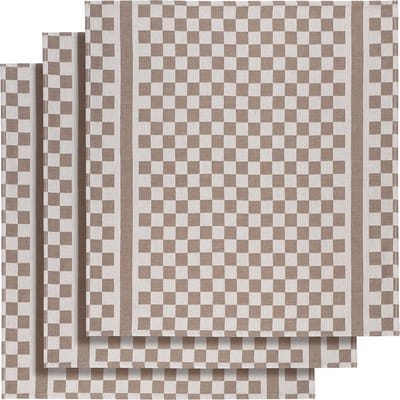 De Witte Lietaer Theedoek Groom-A - 3 stuks - 65 x 70 cm - Katoen
