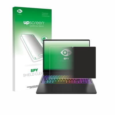 upscreen - privacy screenprotector voor HP Omen Max 16 - Folie Beschermfolie Blauwlichtfilter