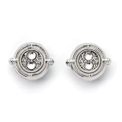 The Carat Shop - Harry Potter Earrings Time Turner / Zilveren Tijdverdrijver Oorbellen