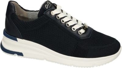Ara -Dames - blauw donker - sneakers - maat 37